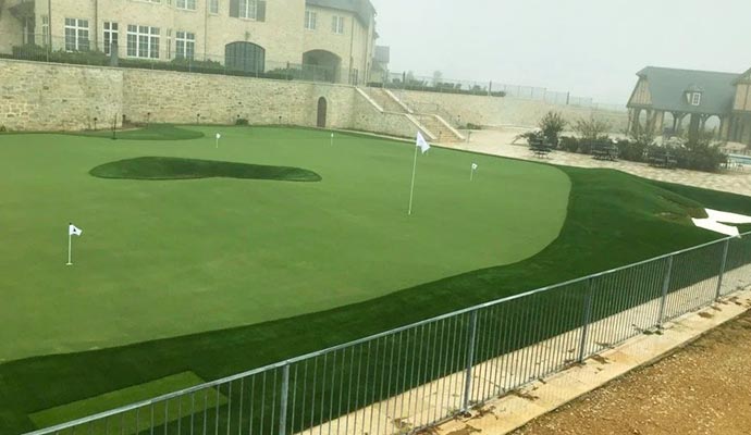 Artificial Turf for Home or Commercial Practice Greens in DFW