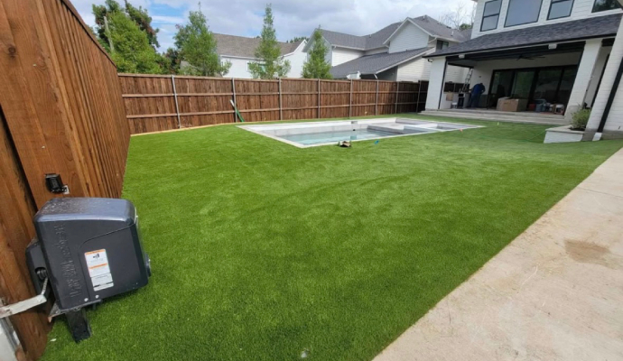 Artificial turf for Texas weather