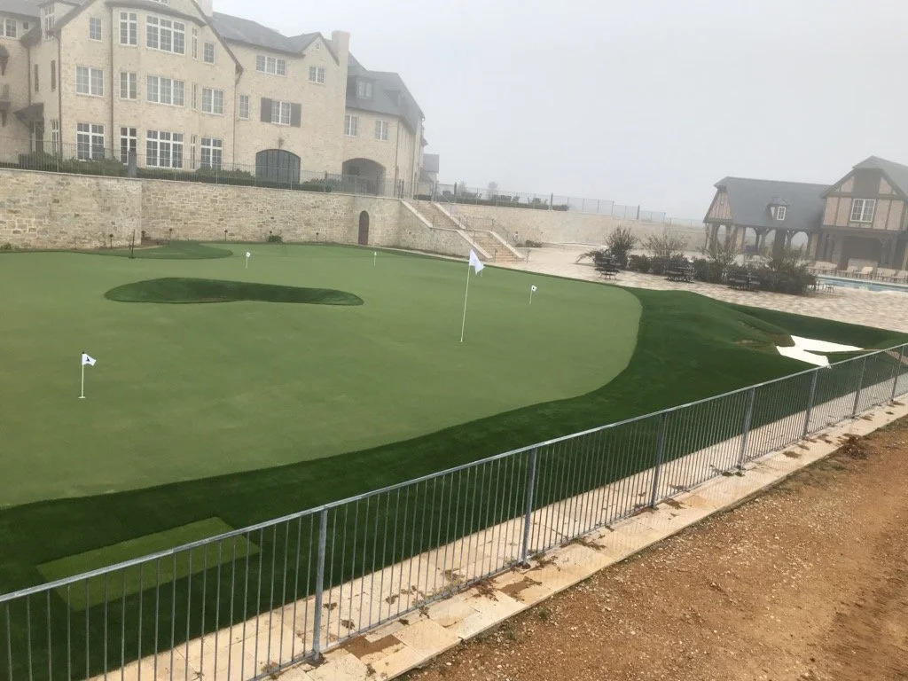 13,000 square feet Championship Putting Green – Luxury Estate Installation