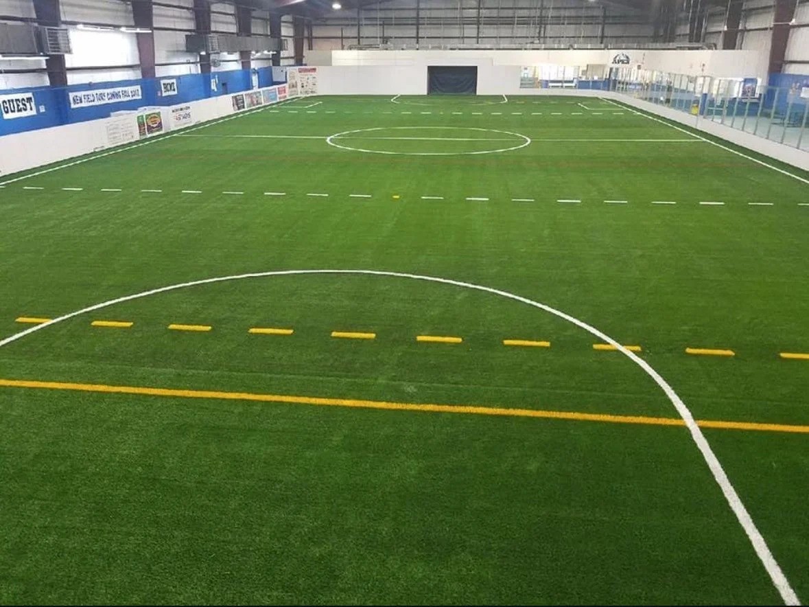 Indoor Soccer Field Installation